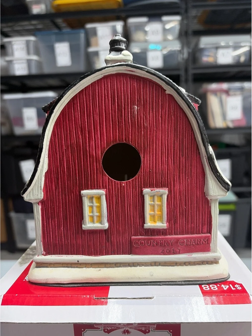 Pleasantville Farm Holiday Time Village Barn Country Charm 2017 NO LIGHT